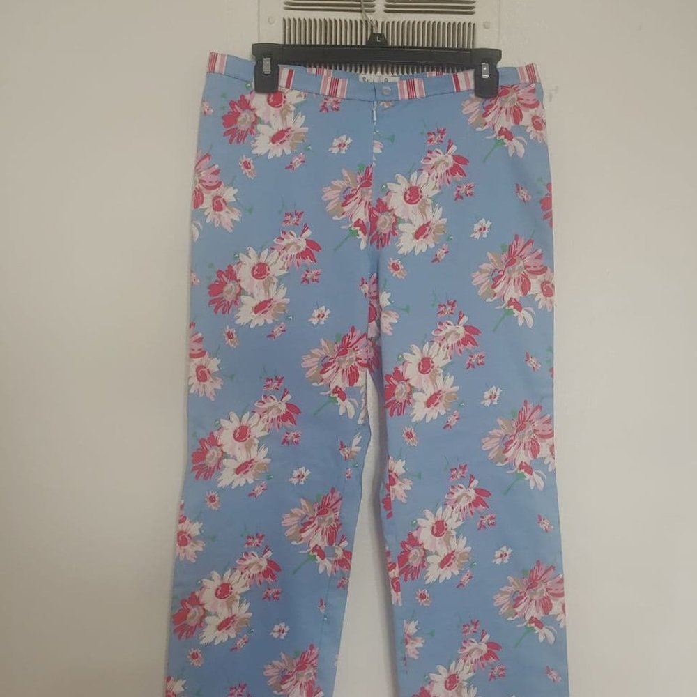 Stephanie Beare New Blue Capris Pants SZ: 10